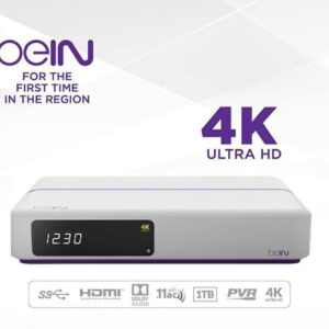 BEIN SPORTS 4K QHD Receiver With 1 Year Subscription